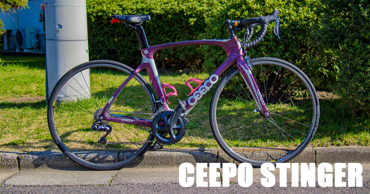 ようこそ「CEEPO STINGER」、うえせいの新しいトライアスロンバイク ...