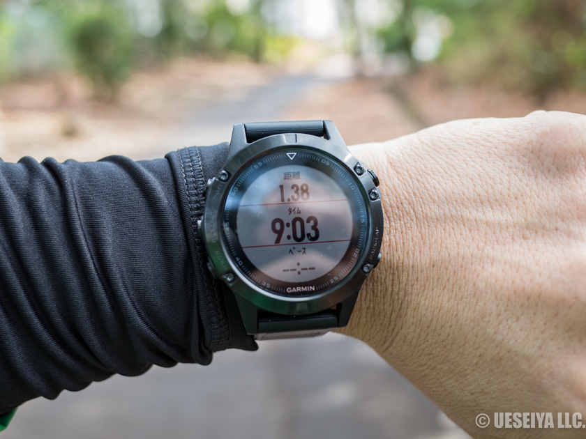 GARMIN fenix5でランニング