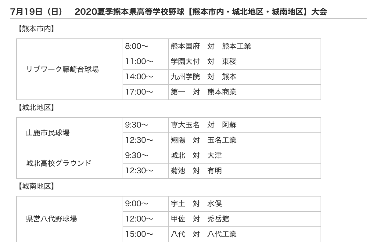 熊本県トーナメント表